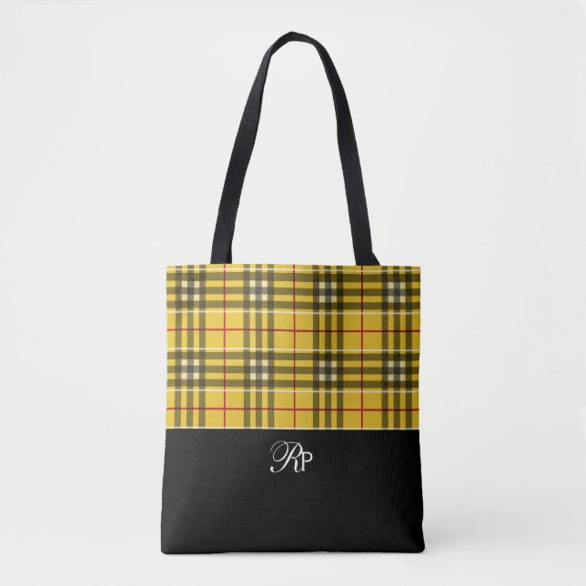 Trendig Monogram Klan MacLeod Play Tygkasse (Framsida)