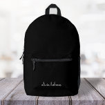 Trendig Monogram | Modern Black Script Namn<br><div class="desc">En enkel anpassningsbar i monogrammet i en handskriven manustypografi med informell avslappnad som är skriven på enfärgad svartvitt. Monogrammet kan lätt vara personlig för att göra en design så unik som du är! Det perfekt trendiget har skräddarsytt gåva eller medhjälpare till tillfälle.</div>