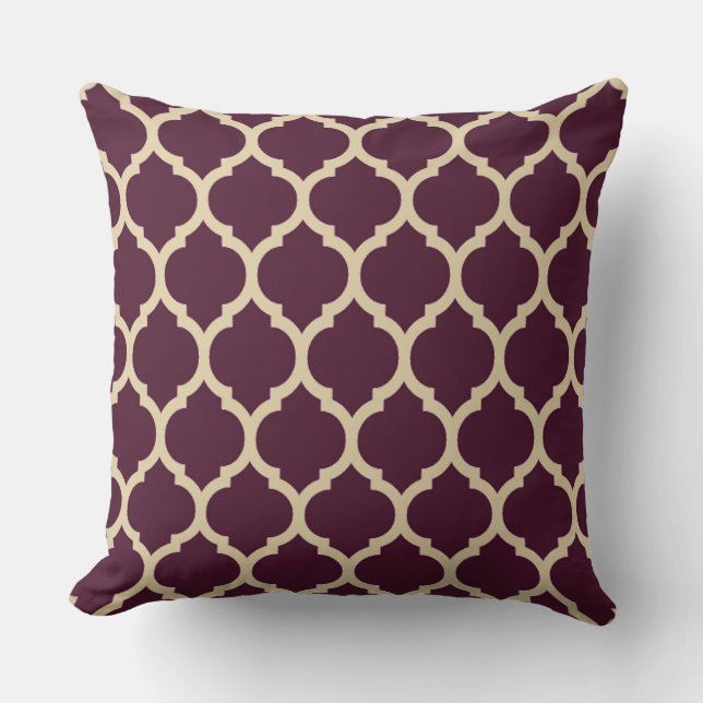 Trendig Moroccan lattice Kudde (Framsida)