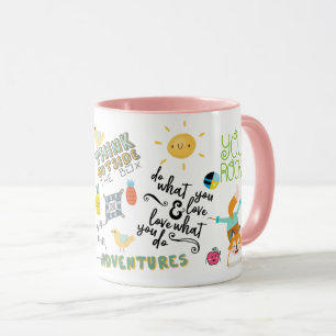 Trendig MOTIVATIONELLT Mugg Uppmuntra Studenten