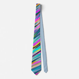 Trendig Multifärgad Neon Psychedelic Slips