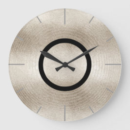 Trendig Music Platinum Record Disk Stor Klocka