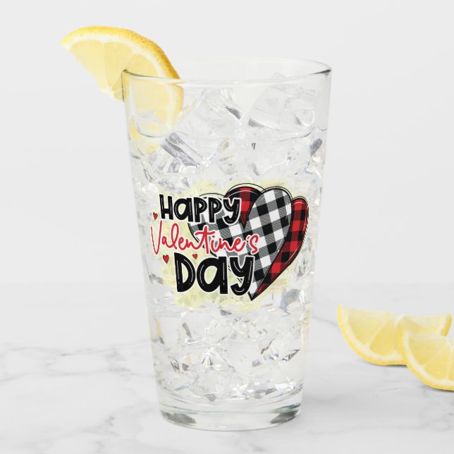 Trendig My Valentines day Glaskopp (Framsida Ice)