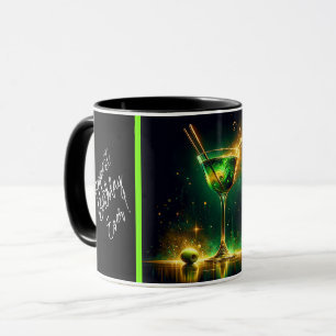 Trendig Neon Party Time Personlig Mugg