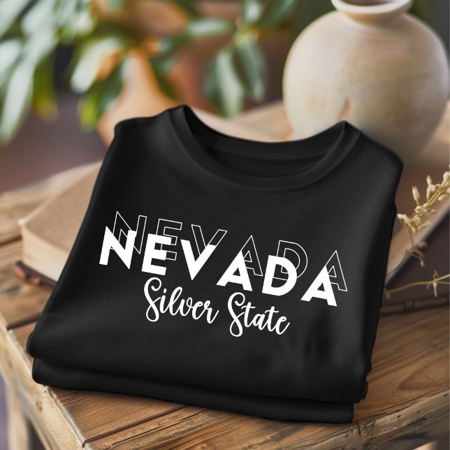 Trendig Nevada Silver stat T-Shirt (Skapare uppladdad)