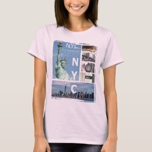 Trendig New York City Manhattan Nyc Liberty Statue T Shirt