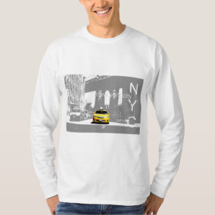 Trendig New York City Nyc Gult Taxi Brooklyn T Shirt