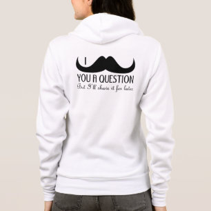Trendig och coola mig mustasch dig en ifrågasätt t shirt