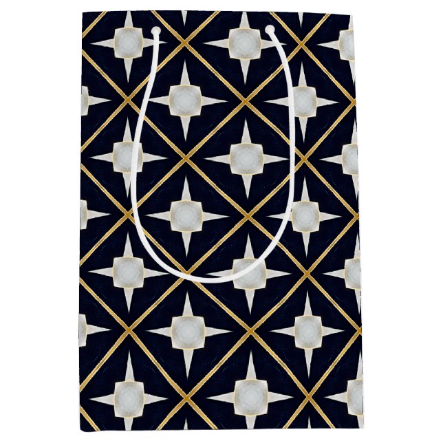 Trendig och Elegant Black Guld och White Luxury (Framsidan)