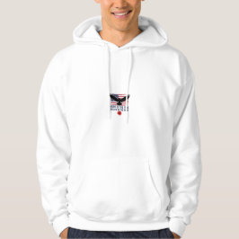 Trendig och iögonfallande grafisk design för anpas hoodie