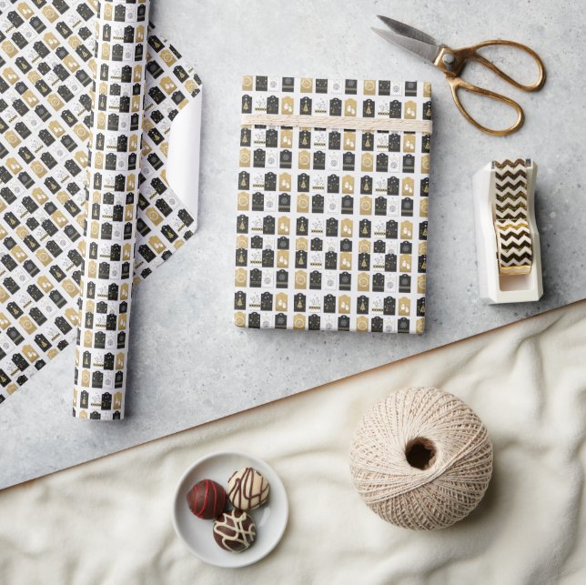 Trendig och snygg ins包装spapper samling presentpapper (Hantverk)