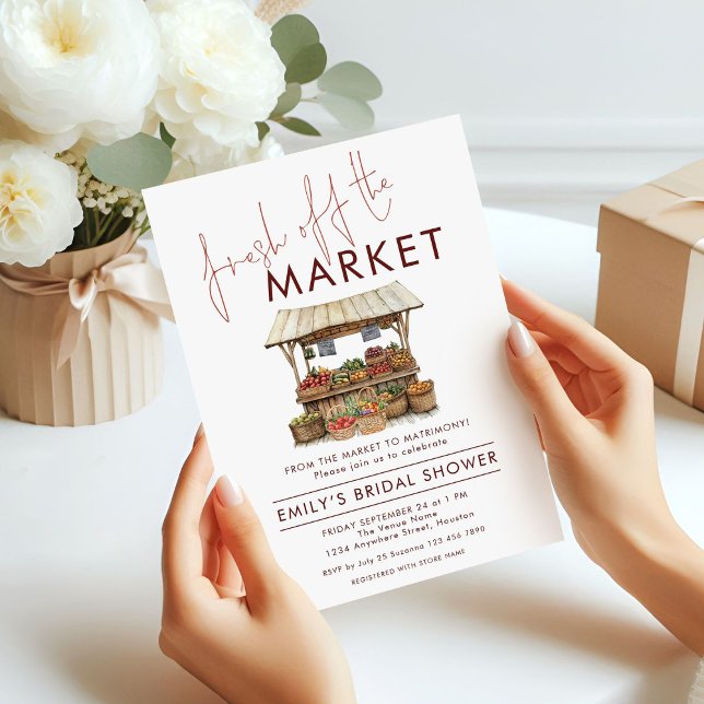 Trendig på nytt på Möhippan av marknaden Inbjudningar (Printed version)