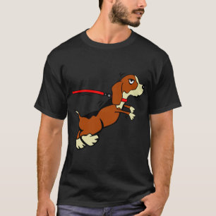 Trendig “Pappyt”-tryckt t-shirt för avslappnad sti