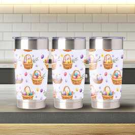 Trendig Påsk 20oz termisk tumlare för Mönster