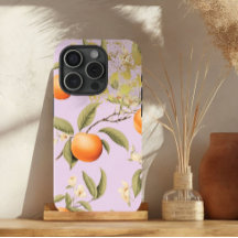 Trendig Pastel Mauve, Apricot Fruit och Chic Guld