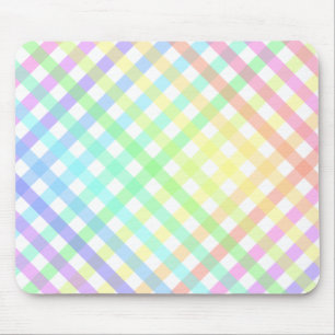 Trendig Pastel Rainbow Play-övertoning Musmatta