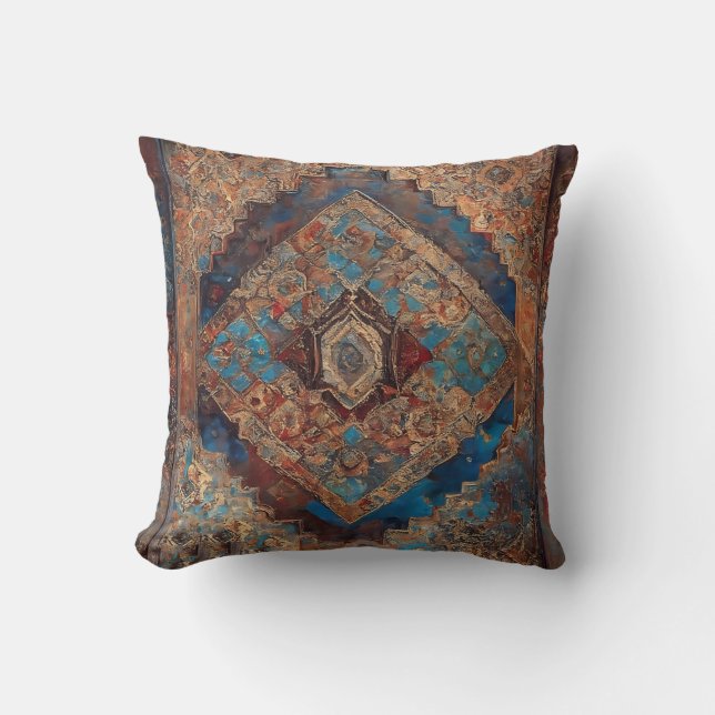 Trendig Persian Bevackra Old Mönster Collection Kudde (Framsida)