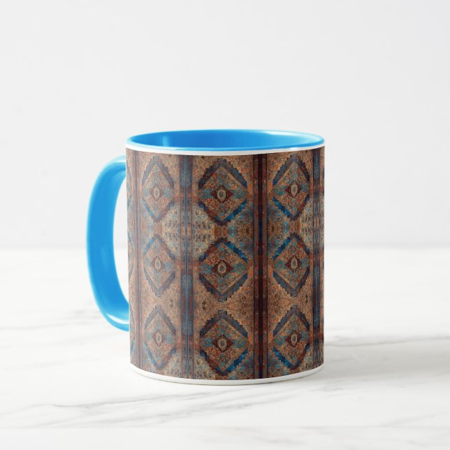 Trendig Persian Bevackra Old Mönster Collection Mugg (Framsida vänster)