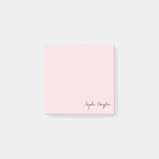 Trendig Personligen för Rosa i Namn Post-it Block