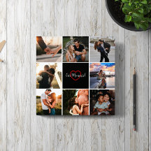 Trendig Photo Collage Magnetic Card