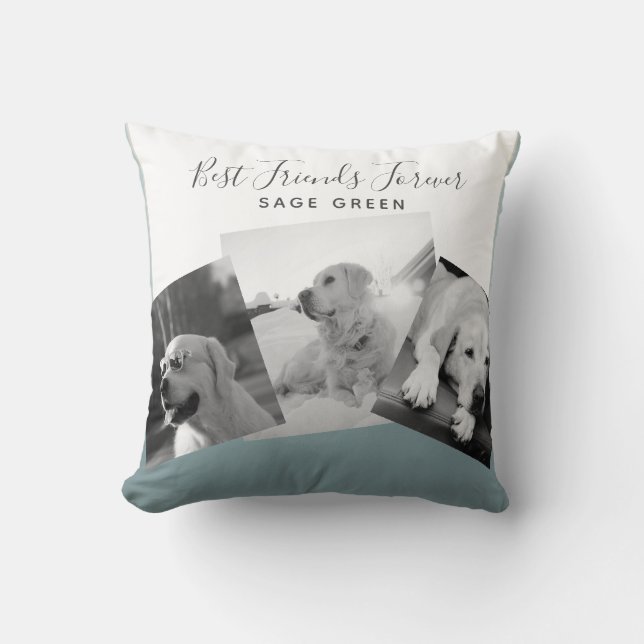 Trendig PHOTO Collage Pillows for GIRLS - Cute Rol Kudde (Framsida)