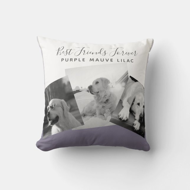 Trendig PHOTO Collage Pillows for GIRLS - Cute Rol Kudde (Framsida)