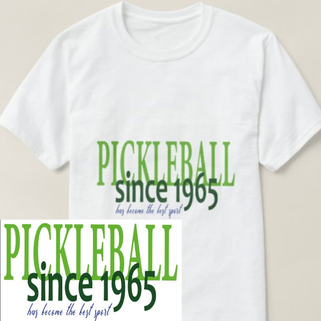 Trendig Pickleball t-shirt, manar Pickleball Shirt T Shirt (Skapare uppladdad)