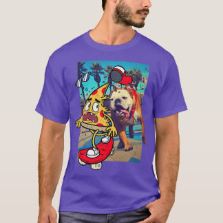 Trendig Pizza on a Skateboard Hund Chase 33465677 T Shirt