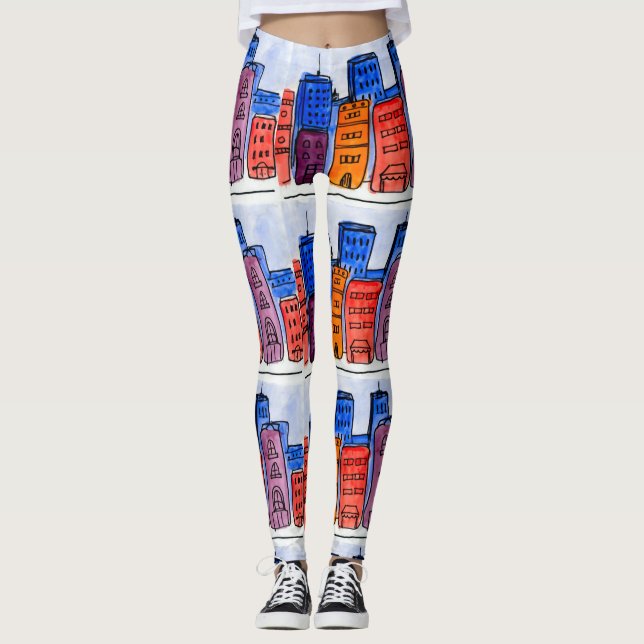 Trendig Popular Big Life Leggings (Framsida)