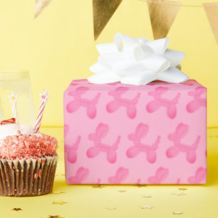 Trendig Preppy Rosa Presentpapper