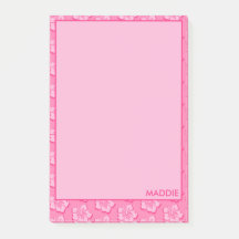 Trendig Preppy Rosa Tropisk Blommig