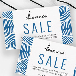 Trendig Professionell Business PromoCard Tilläggskort