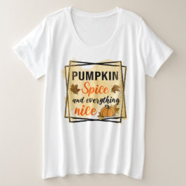 Trendig Pumpkin Spice Elegant T Shirt