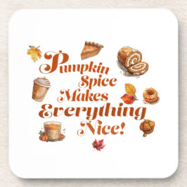Trendig Pumpkin Spice gör allt bra Underlägg