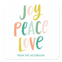 Trendig Push Lettering - julklaffar