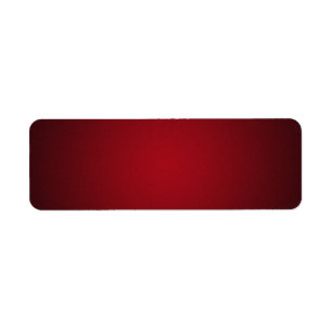 Trendig Red-Black Grainy Vignette Returadress Etikett
