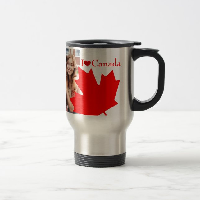 Trendig Red Maple Löv I Kärlek Canada Photo Resemugg (Höger)