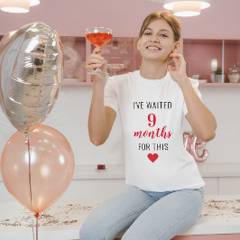 Trendig Red Post-Gravid - praktiskt citat T Shirt
