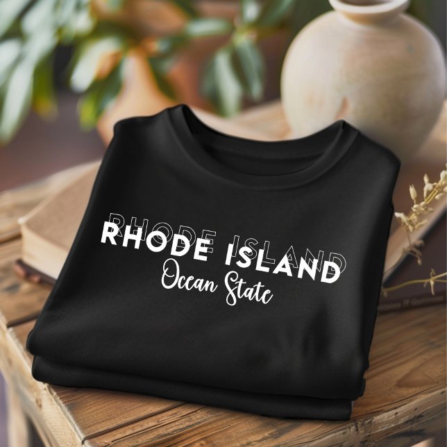 Trendig Rhode island Ocean State T-Shirt (Skapare uppladdad)