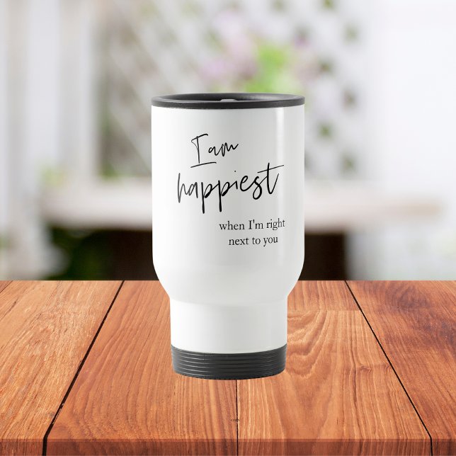 Trendig Romantic Black Quote Gift Resemugg (Skapare uppladdad)