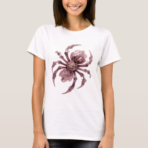 Trendig Rosa ABSTRAKT KONST Konstnärligt Motiv T Shirt