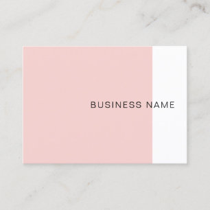 Trendig  Rosa Elegant Company Modern Simple Visitkort