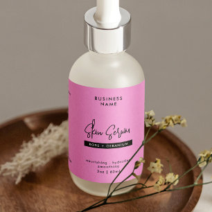 Trendig Rosa Girly 2 OZ Skincare Flaska-figursättn Fraktsedel