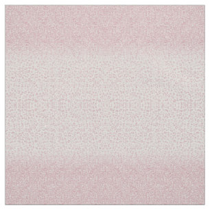 Trendig Rosa Glitter & Leopard Skriv ut utskrift Tyg