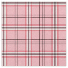 Trendig rosa och grå rutig mönsterdesign tyg