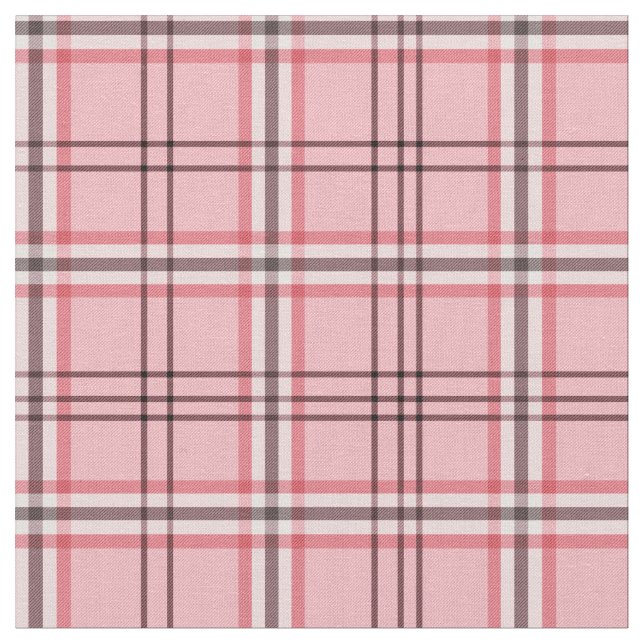 Trendig rosa och grå rutig mönsterdesign tyg (Närbild)