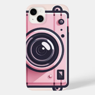 Trendig rosa Snapshot Shoot-kamera fotografering