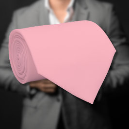 Trendig  Rosa Solid Färg | Klassisk Elegant Slips