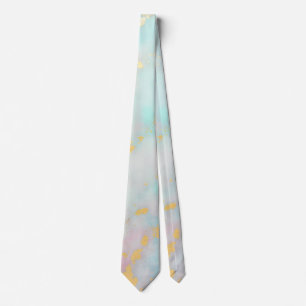 Trendig rosabränd rosa mint guld lyx kollektion slips