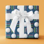 Trendig Royal Blue Golf Boll och Tee Gift Presentpapper<br><div class="desc">Trendigets golfförpackning är papper. Vita golfplattor och bollar med flera färg i ett reglerat rutnät mönster över en djärv modern färgad-bakgrund. Lämpligt för jul,  helgdag,  Fars dag,  Mors dag,  studenten,  födelsedagar med mera! Perfekt till din speciella golfer. Kontakta om du behöver hjälp med eventuella anpassningar för att passa önskemål.</div>